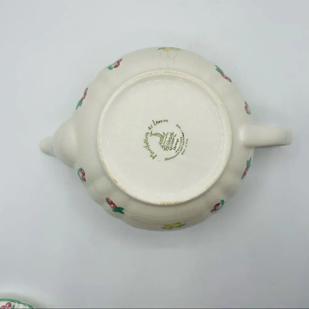 Vintage Manifattura de Laveno Richard Ginori Boboli Gardens Teapot